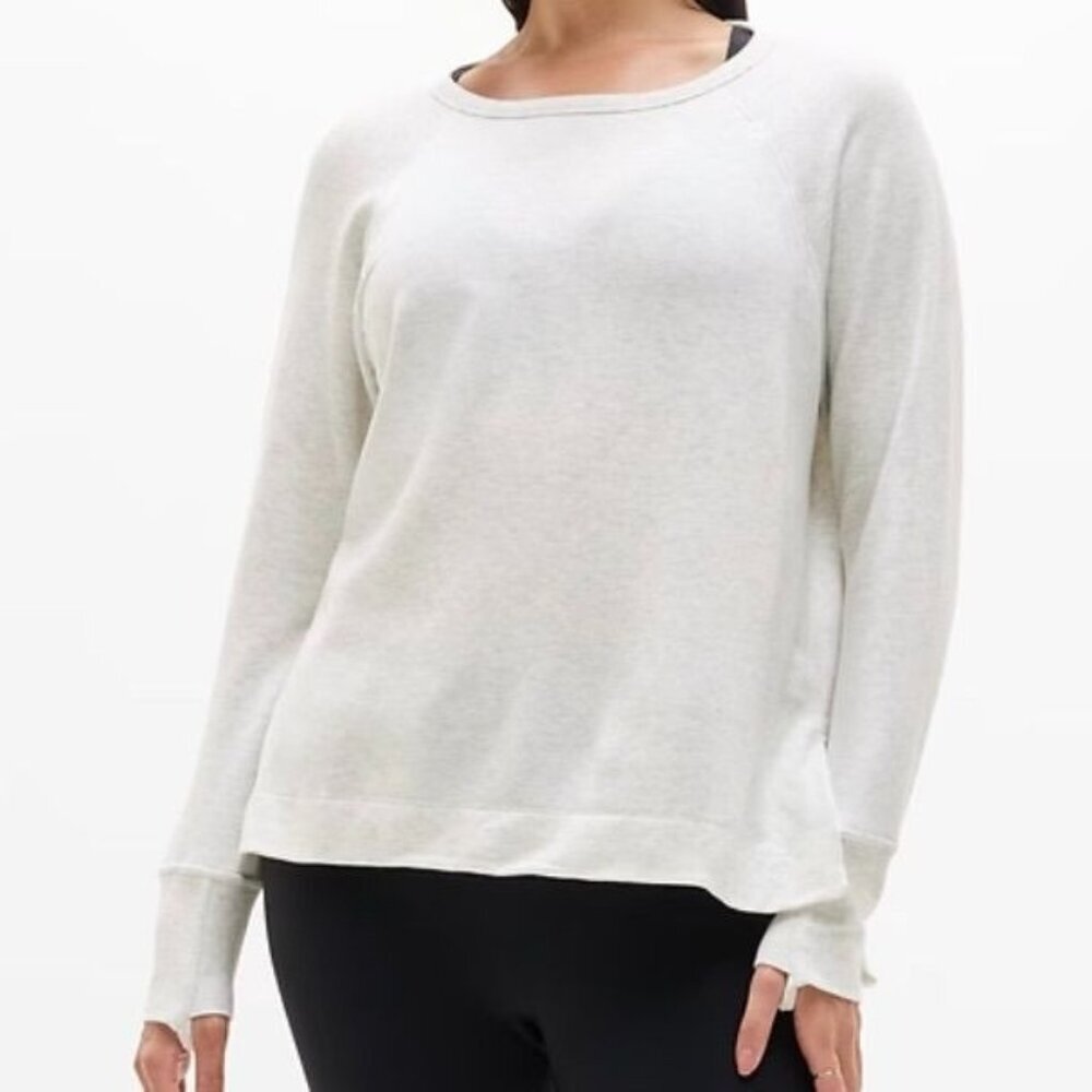Athleta Coaster Lux Recover Sweatshirt Sz M